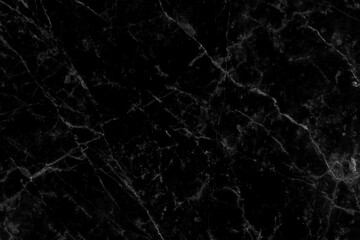 Natural black marble stone background pattern