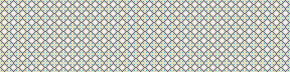 Abstract Cross Pattern Dots Logo generative computational art illustration