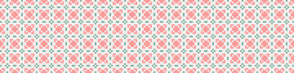 Abstract Cross Pattern Dots Logo generative computational art illustration