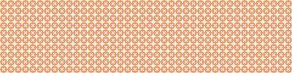 Abstract Cross Pattern Dots Logo generative computational art illustration