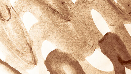 Retro Surface.  Ink Tawny Texture.  Messy