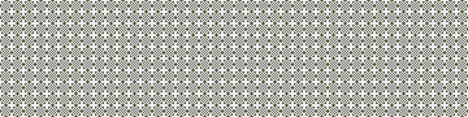 Abstract Cross Pattern Dots Logo generative computational art illustration