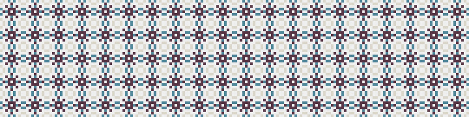 Abstract Cross Pattern Dots Logo generative computational art illustration