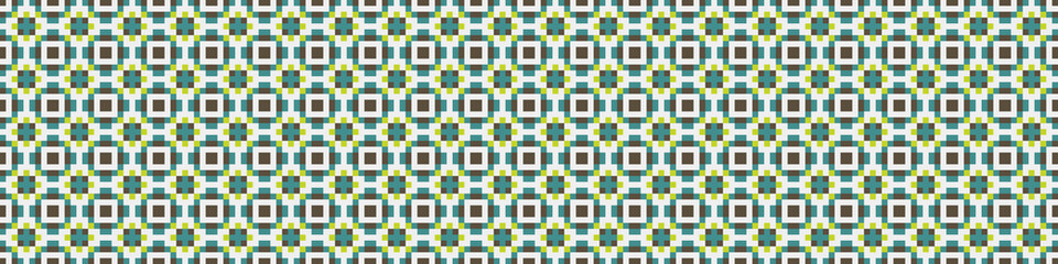 Abstract Cross Pattern Dots Logo generative computational art illustration