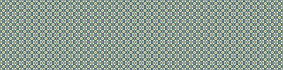 Abstract Cross Pattern Dots Logo generative computational art illustration