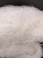 white rice noodles