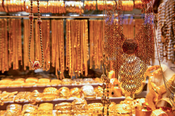 Jewelry bangles for women beauty. Woman jewelry gold, Dubai's famous Gold Souk