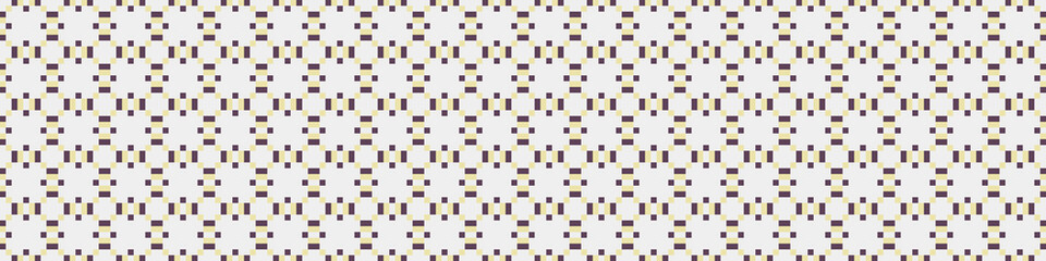 Abstract Cross Pattern Dots Logo generative computational art illustration