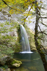 Horma Canyon, Kure Mountains National Park, Ilica waterfall. Kastamonu, Turkey.