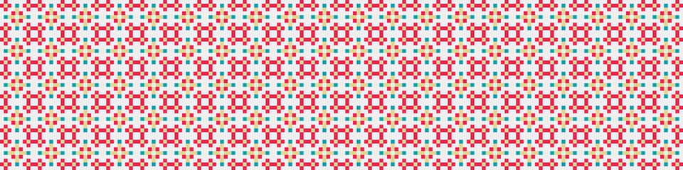 Abstract Cross Pattern Dots Logo generative computational art illustration