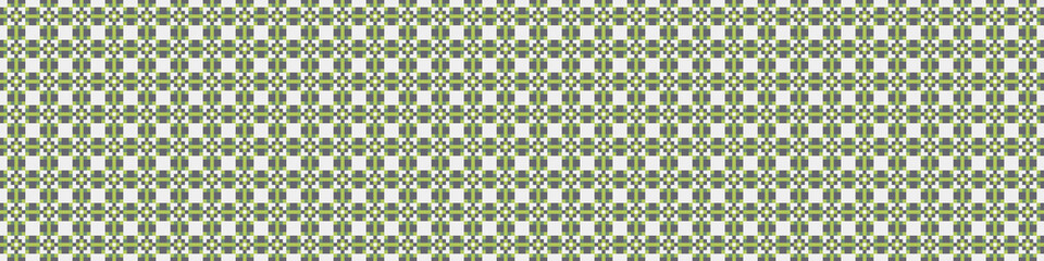 Fototapeta premium Abstract Cross Pattern Dots Logo generative computational art illustration