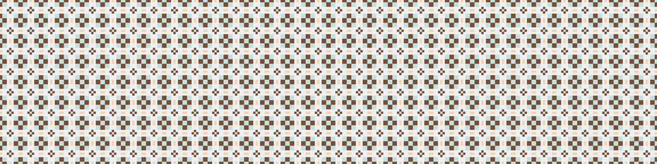 Abstract Cross Pattern Dots Logo generative computational art illustration