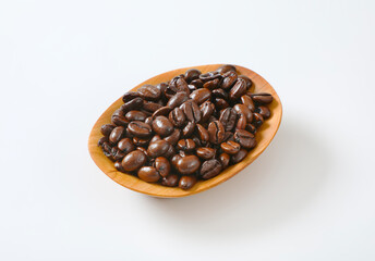 Roasted coffee beans