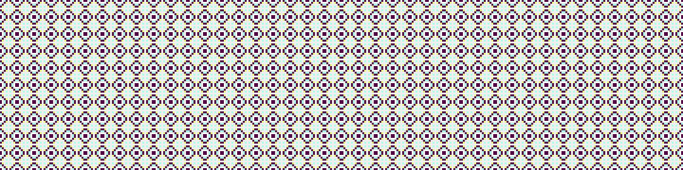 Abstract Cross Pattern Dots Logo generative computational art illustration