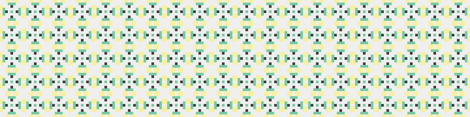 Abstract Cross Pattern Dots Logo generative computational art illustration