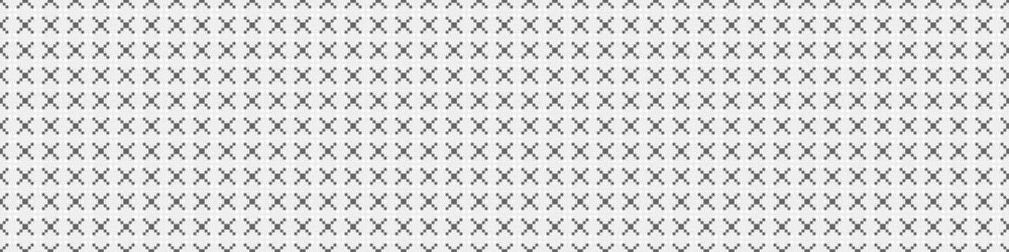 Abstract Cross Pattern Dots Logo generative computational art illustration