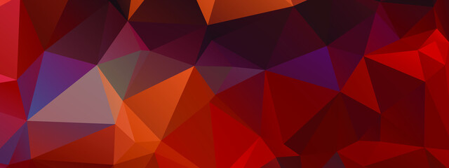 Abstract Color Polygon Background Design, Abstract Geometric Origami Style With Gradient. Presentation,Website, Backdrop, Cover,Banner,Pattern Template