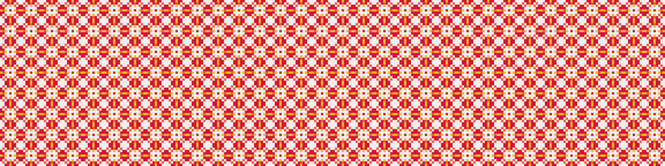 Abstract Cross Pattern Dots Logo generative computational art illustration