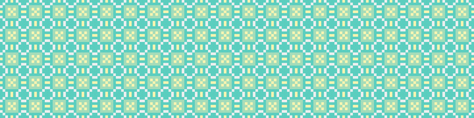 Naklejka premium Abstract Cross Pattern Dots Logo generative computational art illustration