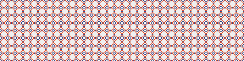 Abstract Cross Pattern Dots Logo generative computational art illustration