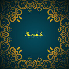 beautiful mandala design decorative background