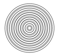 Concentric circle elements. Element for graphic web design, Template for print, textile, wrapping, decoration, vector illustration