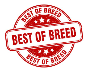 best of breed stamp. best of breed label. round grunge sign