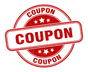 coupon stamp. coupon label. round grunge sign
