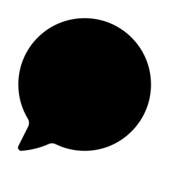 Fototapeta na wymiar chat bubble icon vector illustration, message bubble