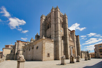 Avila Cathedral in Spain - 392036365