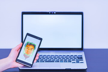 smart phone verification by face recognition