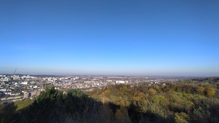 view of the city