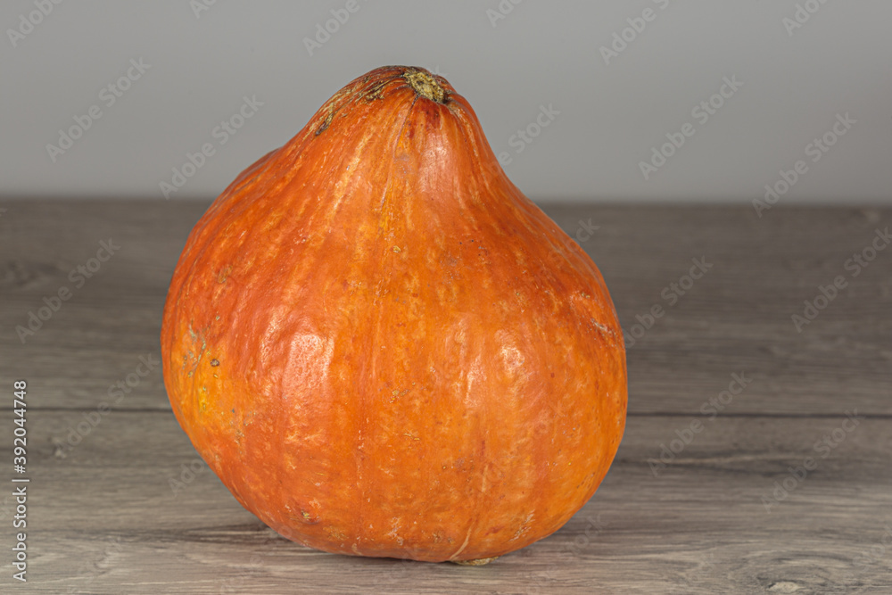 Wall mural Ripe pumpkin ready for cooking. Vegan food.