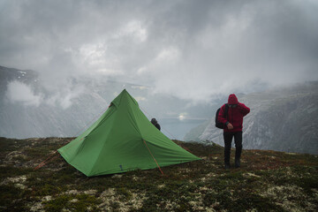 Fototapeta premium Norway adventure and landscape
