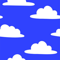 Minimalistic pattern of clouds