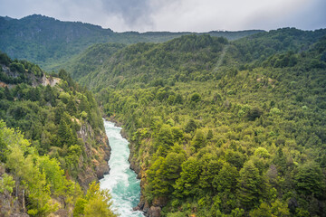 Futaleufu river at Patagonia, Chile.