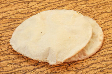 Traditional Pita bread for snack