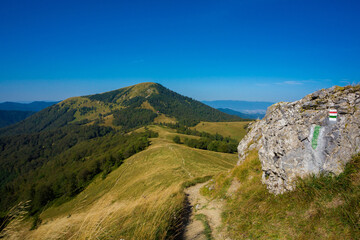 Fototapeta na wymiar Velka Fatra Borisov mountains landscape