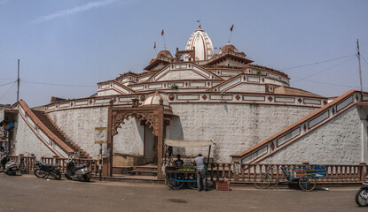 lake at the city palace in Alwar