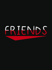 Friends T Shirt Design