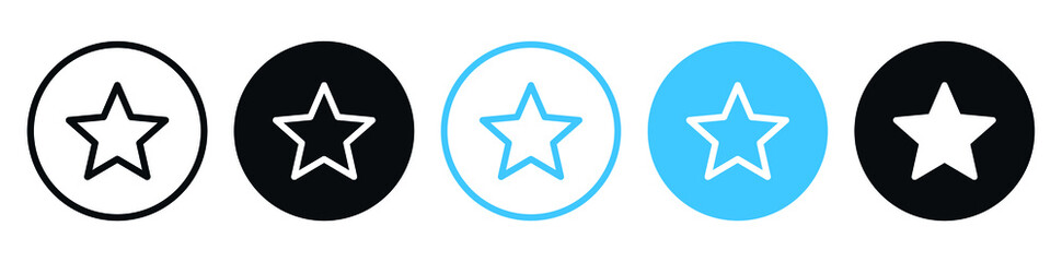 star icon, star button