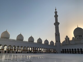 dome of the mosque united emirates