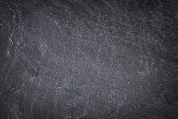 Dark grey and black slate background or texture