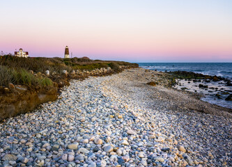 Sunset in Narragansett.