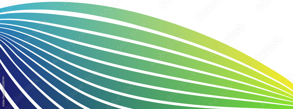 Fototapete Cover design. Design template. Creative backgrounds with abstract gradient wave lines for creating trendy banner, poster