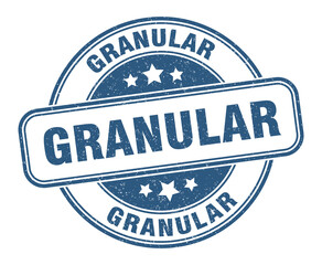 granular stamp. granular label. round grunge sign