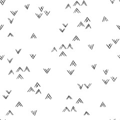 Minimalistic modern mountain peak pattern. Abstract triangular textured background design. Vector illustration for a minimalistic design. Modern elegant background.
