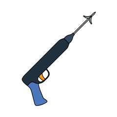 Icon Of Fishing Speargun