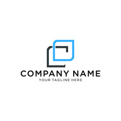 CD C D Letter Logo Design in Black Colors. Creative Modern Letters Vector Icon Logo Illustration.