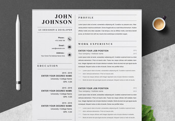 Clean and Professional Resume Layouts